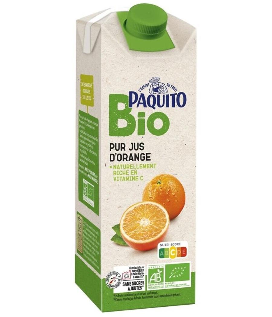 JUS DE FRUITS  ORANGE BIO PAQUITO 75CL JUS DE FRUITS  ORANGE BIO PAQUITO 75CL