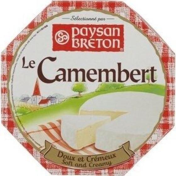CAMEMBERT NAT 125G P.BRETON