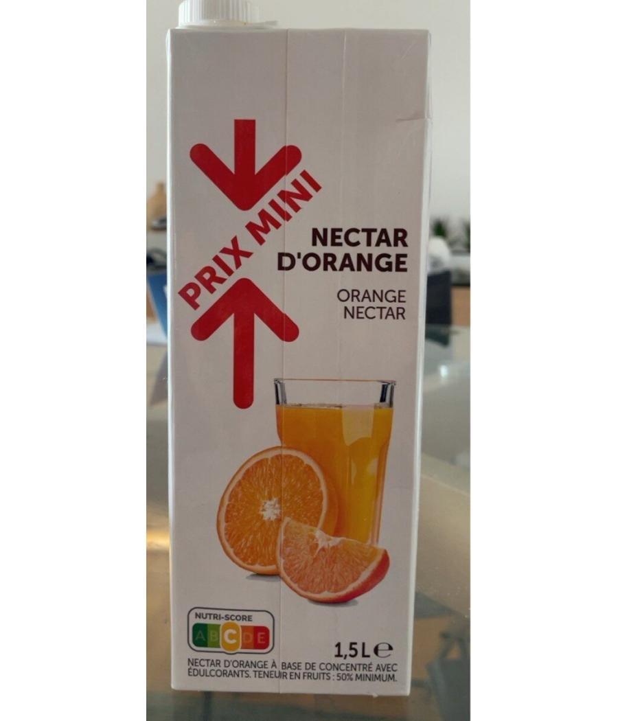 JUS DE FRUITS NECTAR D’ORANGE (1,5 L) JUS DE FRUITS NECTAR D’ORANGE (1,5 L)