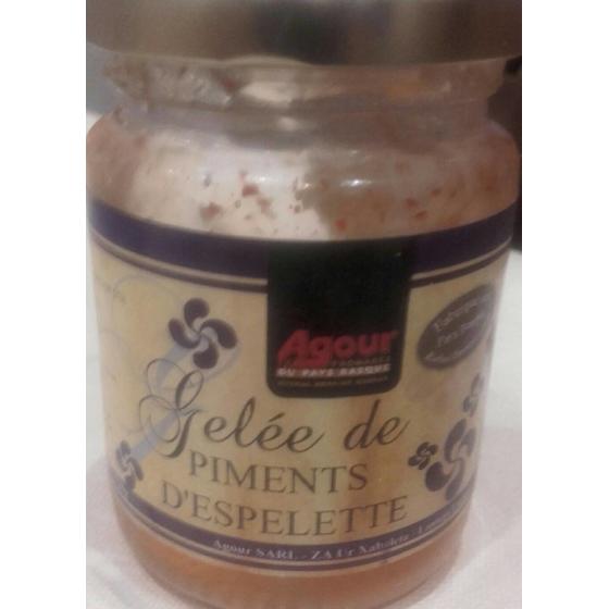 GELEE DE PIMENTS D\'ESPELETTE