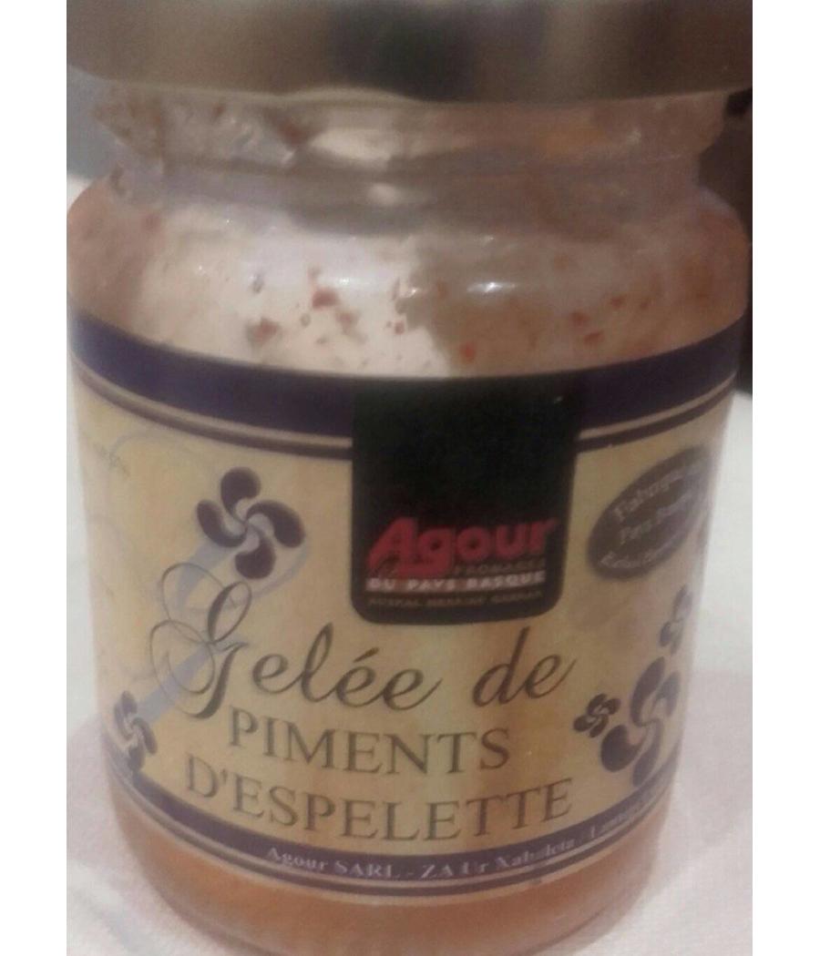 GELEE DE PIMENTS D\'ESPELETTE GELEE DE PIMENTS D\'ESPELETTE