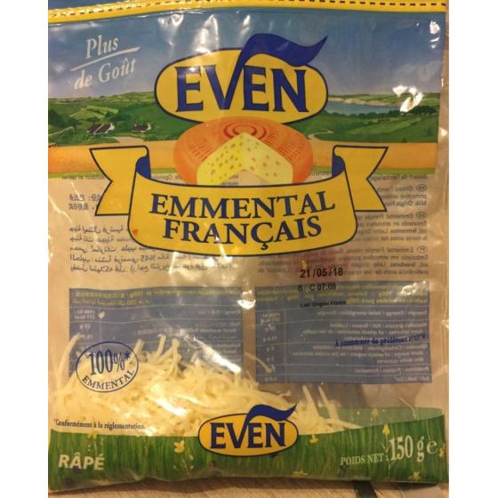 RAPE EVEN EMMENTAL, 150 G
