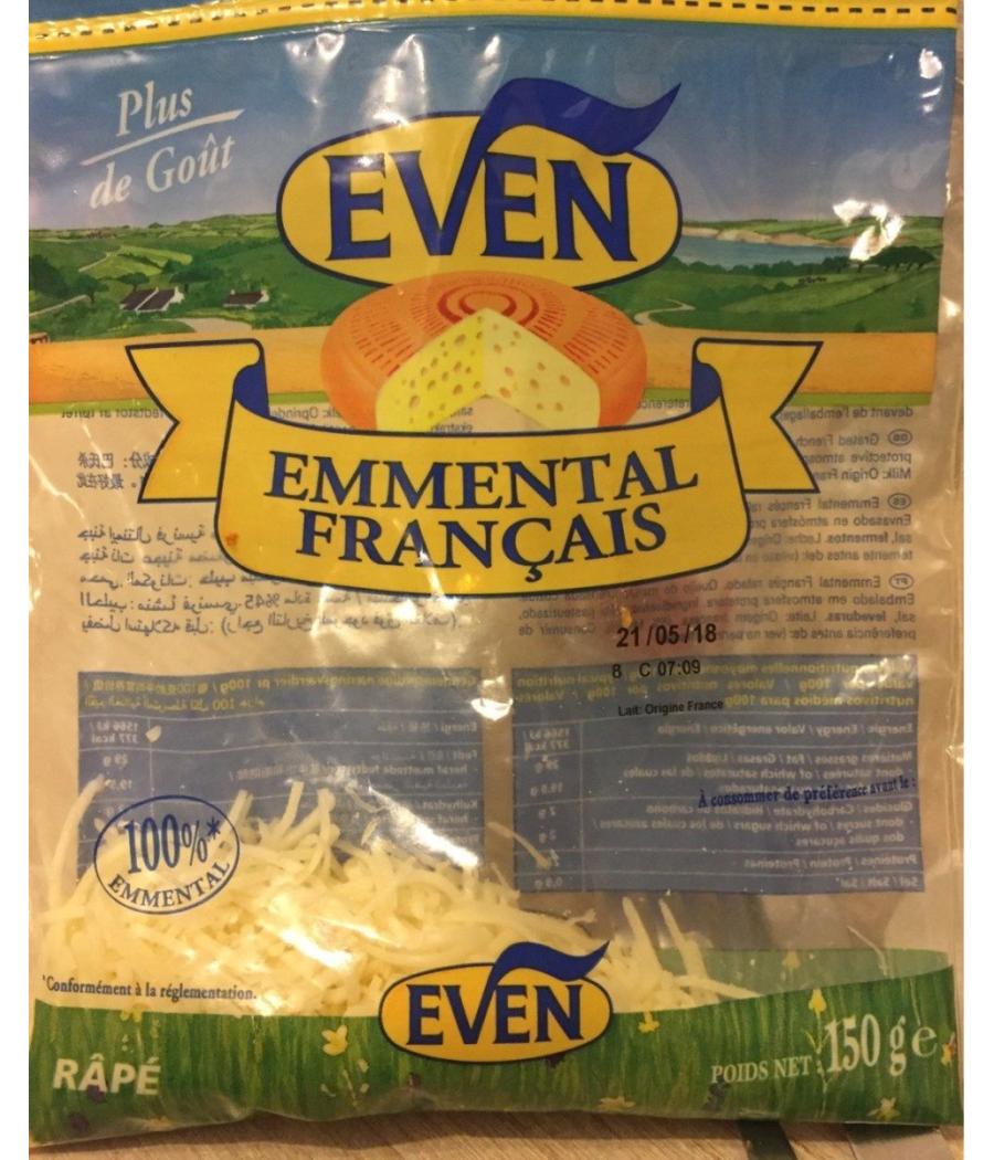 RAPE EVEN EMMENTAL, 150 G RAPE EVEN EMMENTAL, 150 G