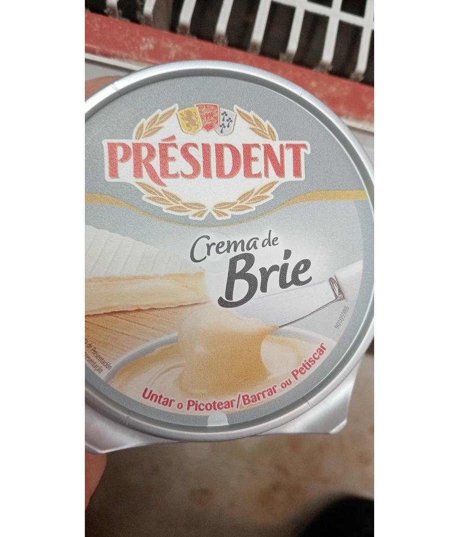 CREME DE BRIE POT 125G PRESIDENT CREME DE BRIE POT 125G PRESIDENT