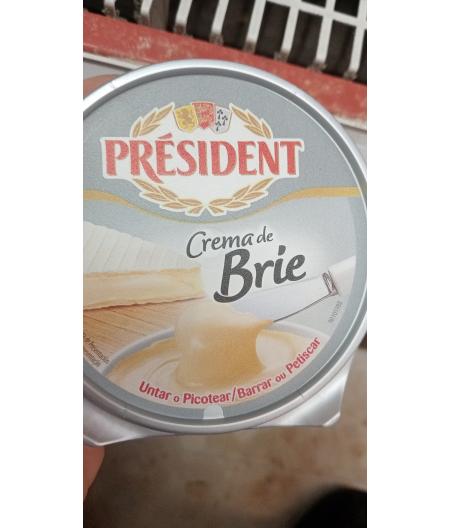 CREME DE BRIE POT 125G PRESIDENT