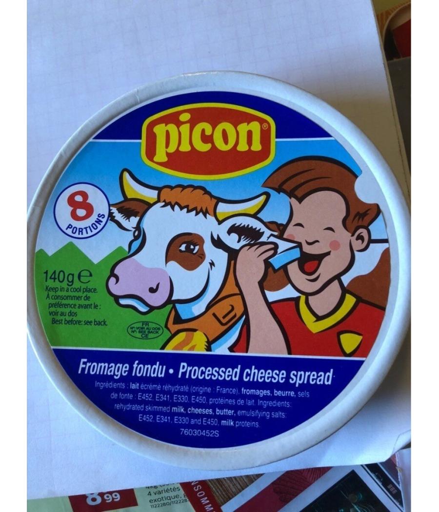 FROMAGE FONDU 140G - 8 PORTION FROMAGE FONDU 140G - 8 PORTION