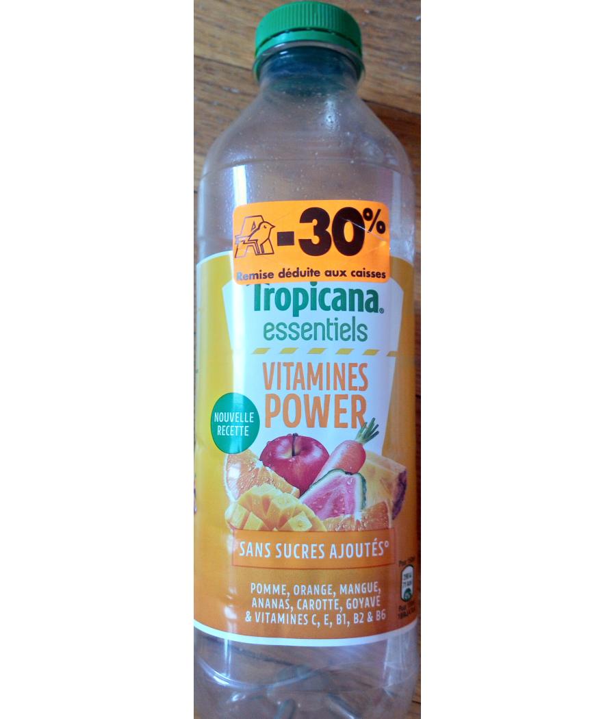 JUS DE FRUITS VITAMINES POWER - POMME, ORANGE, MANGUE, ANANAS, CAROTTE, GOYAVE & VITAMINES C, E, B1,... JUS DE FRUITS VITAMINES POWER - POMME, ORANGE, MANGUE, ANANAS, CAROTTE, GOYAVE & VITAMINES C, E, B1,...