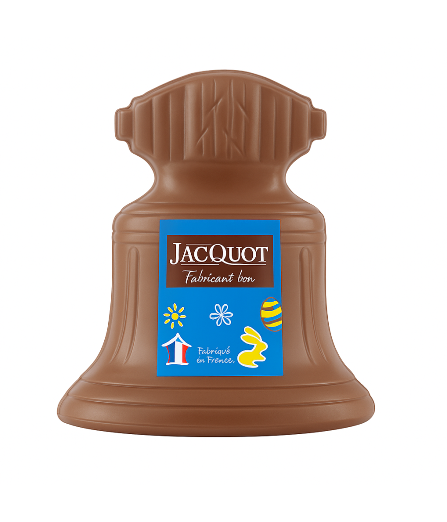 CLOCHE CHOCOLAT AU LAIT JACQUOT  125G CLOCHE CHOCOLAT AU LAIT JACQUOT  125G