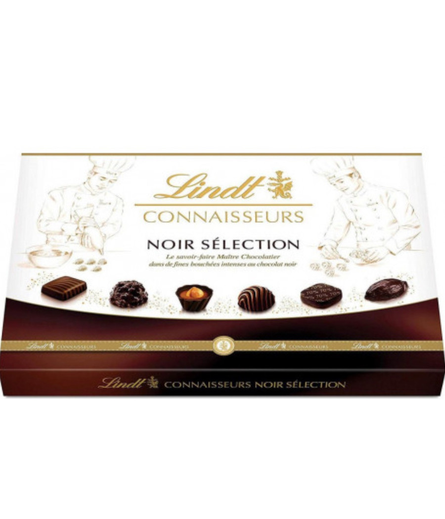 LINDT CONNAISSEURS NOIR SÉLECTION  400G LINDT CONNAISSEURS NOIR SÉLECTION  400G