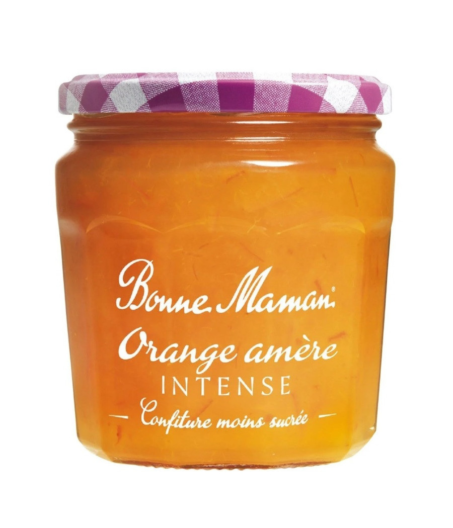 ORANGE AMERE, INTENSE - CONFITURE MOINS SUCREE 335G ORANGE AMERE, INTENSE - CONFITURE MOINS SUCREE 335G