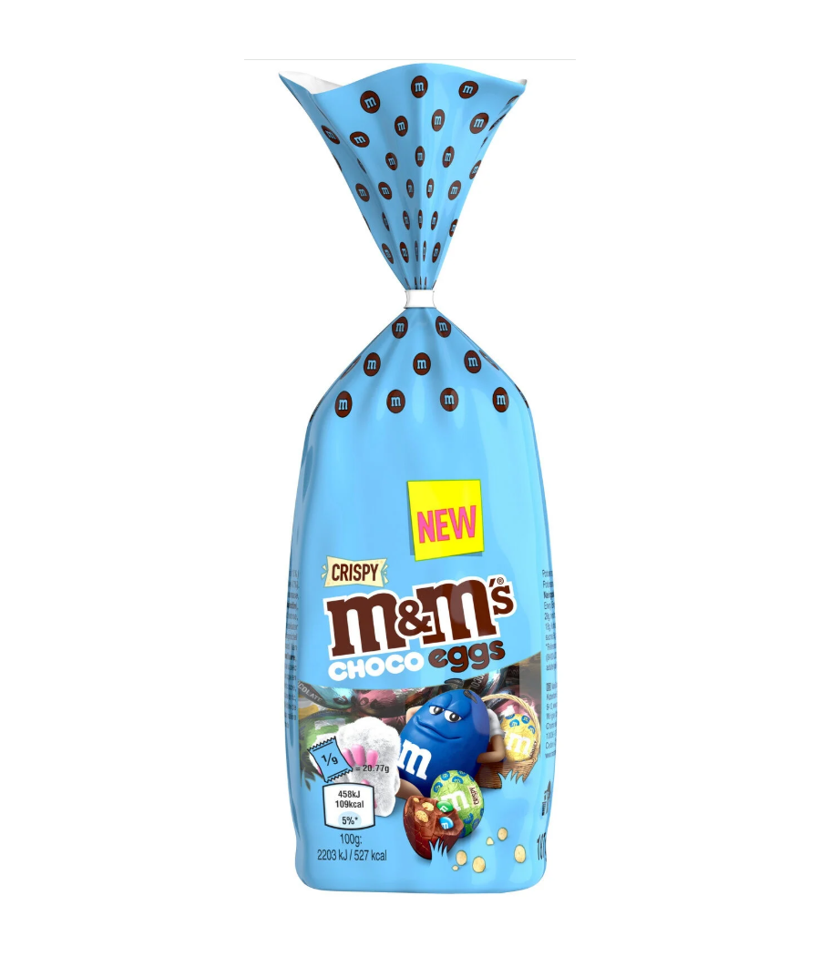 OEUFS CHOCOLAT  CRISPY MMS  187G OEUFS CHOCOLAT  CRISPY MMS  187G