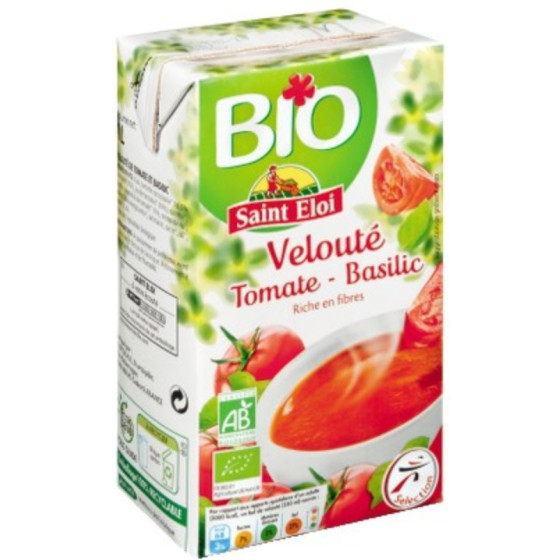 VELOUTE TOMATES BASILIC BIO 1 L