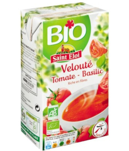 VELOUTE TOMATES BASILIC BIO 1 L