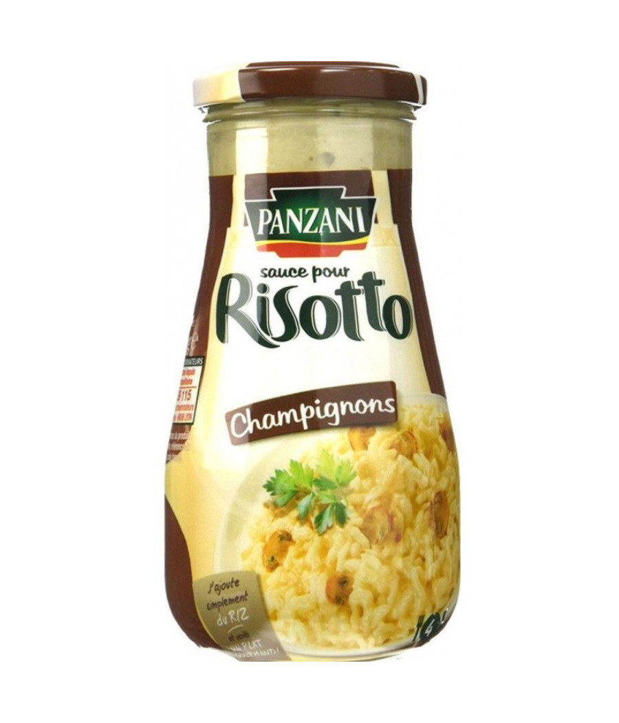 SAUCE POUR RISOTTO MAISON CHAMPIGNONS  370G SAUCE POUR RISOTTO MAISON CHAMPIGNONS  370G