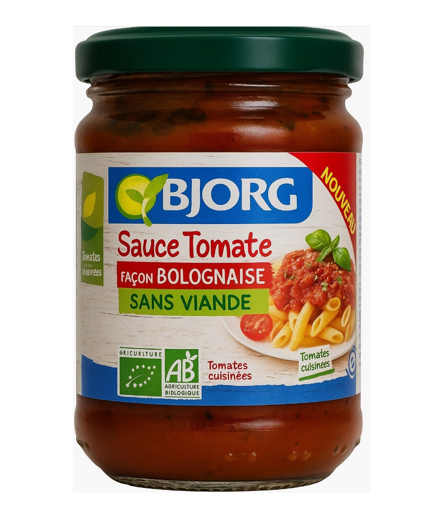 SAUCE TOMATE FACON BOLOGNAISE SANS VIANDE BIO 250G SAUCE TOMATE FACON BOLOGNAISE SANS VIANDE BIO 250G