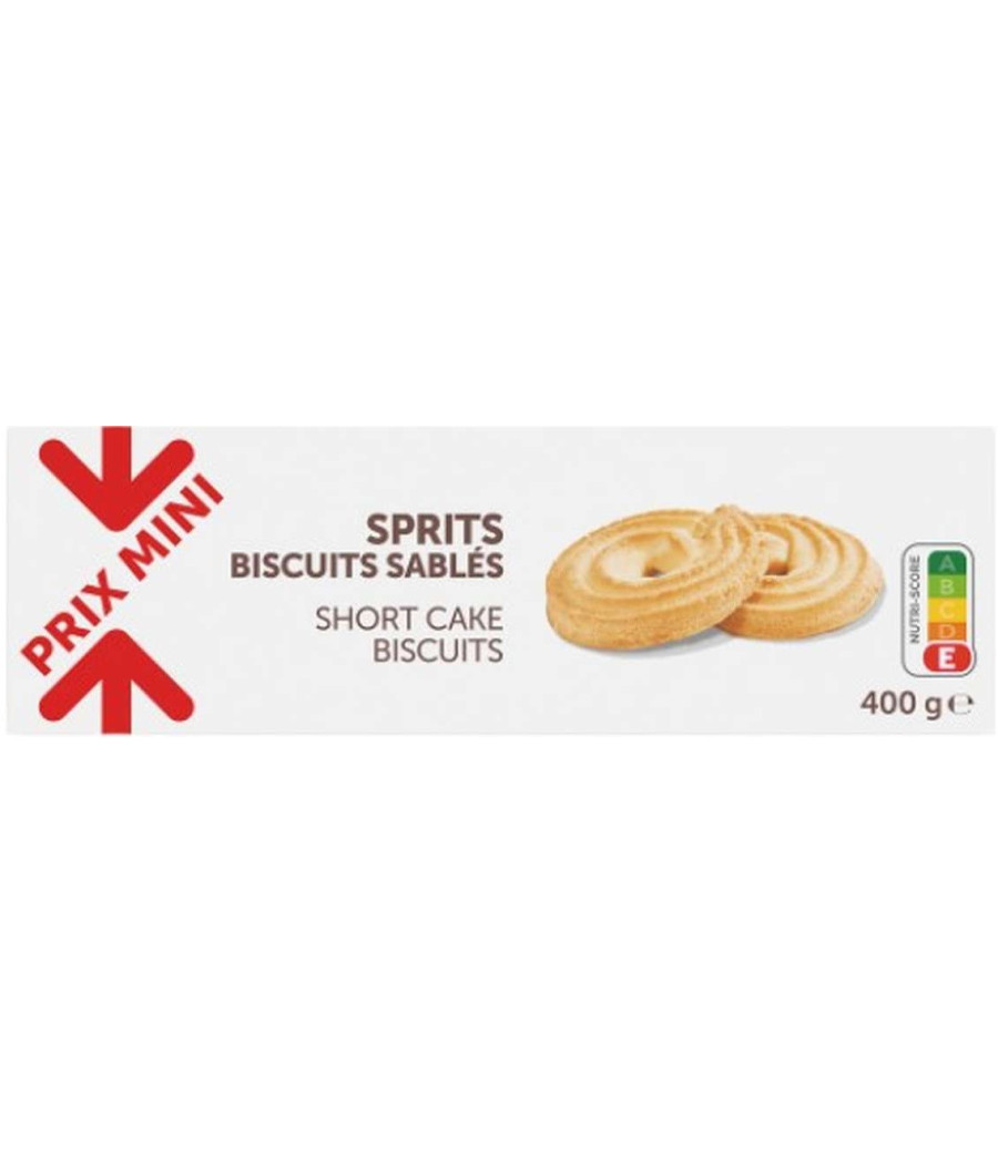 SPRITS BISCUITS SABLES 400G SPRITS BISCUITS SABLES 400G