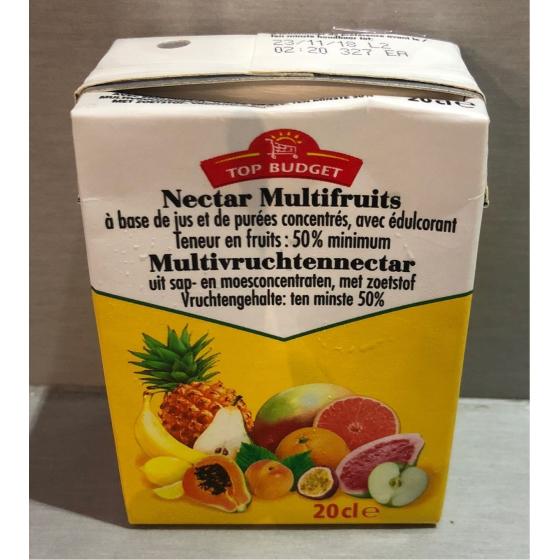 JUS DE FRUITS NECTAR MULTIFRUITS (6 * 20 CL)
