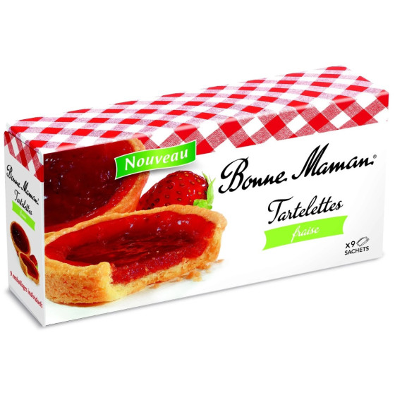 TARTELETTES FRAISE  BONNE MAMAN 135 G