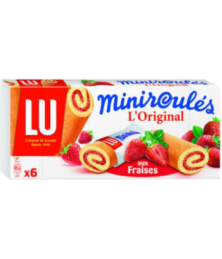 MINIROULES L'ORIGINAL AUX FRAISES 150G