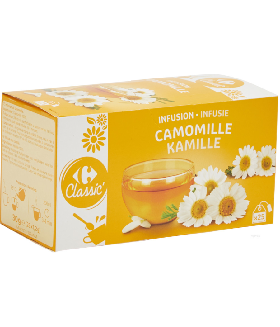 THE COTTERLEY CAMOMILLE 5S 25 SACHETS THE COTTERLEY CAMOMILLE 5S 25 SACHETS