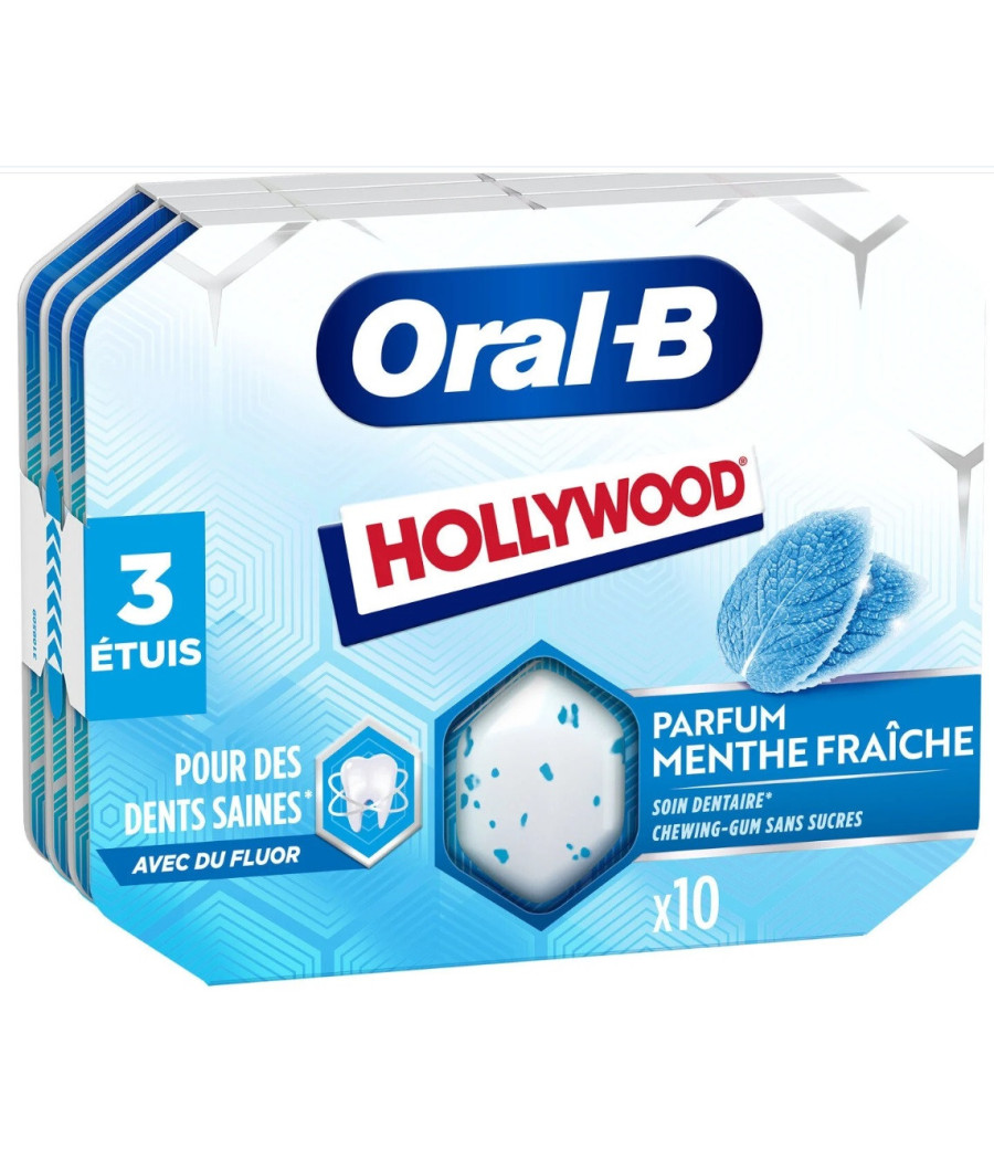 ORAL-B HOLLYWOOD MENTHE FRAICHE 17G ORAL-B HOLLYWOOD MENTHE FRAICHE 17G