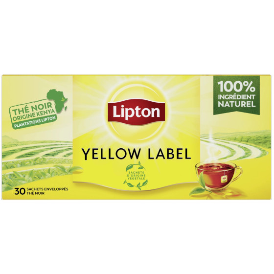 YELLOW LABEL LIPTON 30 X 2G
