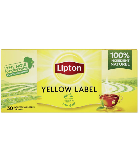 YELLOW LABEL LIPTON 30 X 2G