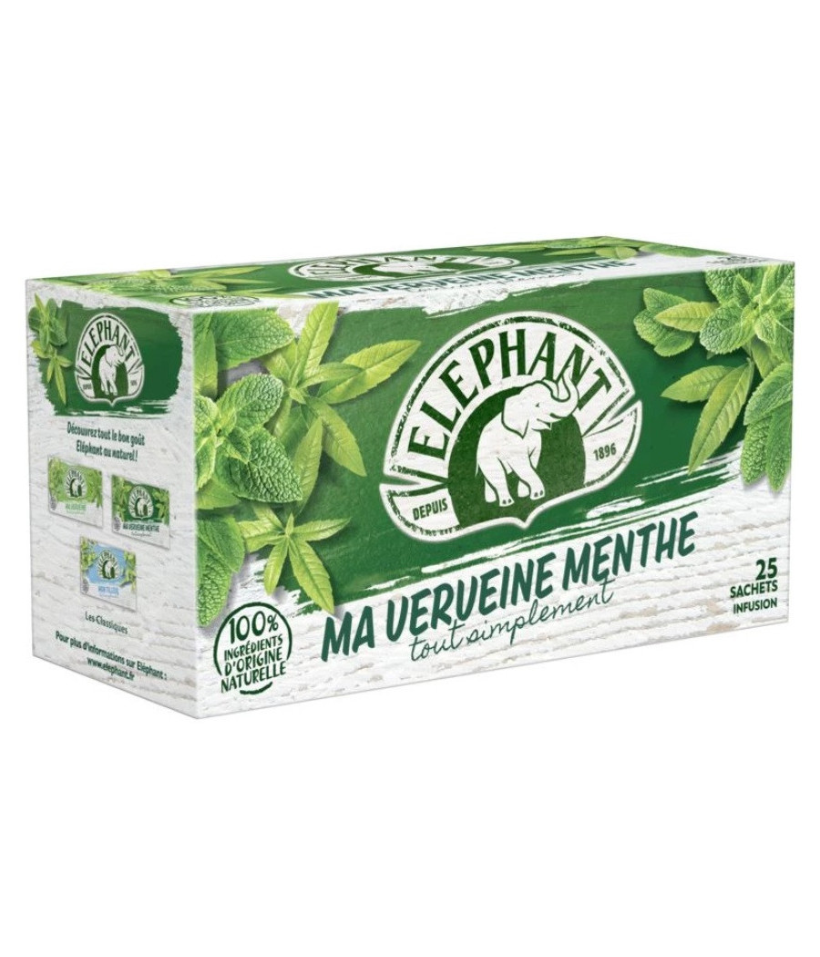INFUSION MA VERVEINE MENTHE ELEPHANT 32G INFUSION MA VERVEINE MENTHE ELEPHANT 32G