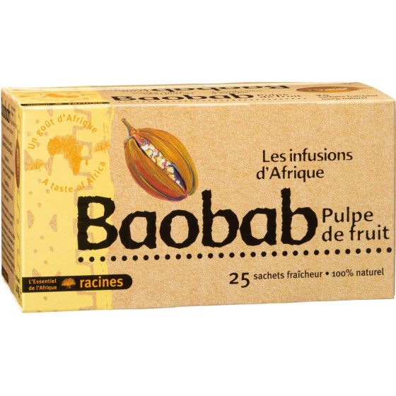 INFUSIONS DE BAOBAB 40G 25 SACHETS