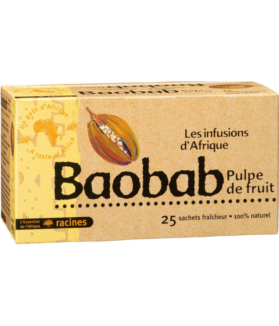 INFUSIONS DE BAOBAB 40G 25 SACHETS INFUSIONS DE BAOBAB 40G 25 SACHETS