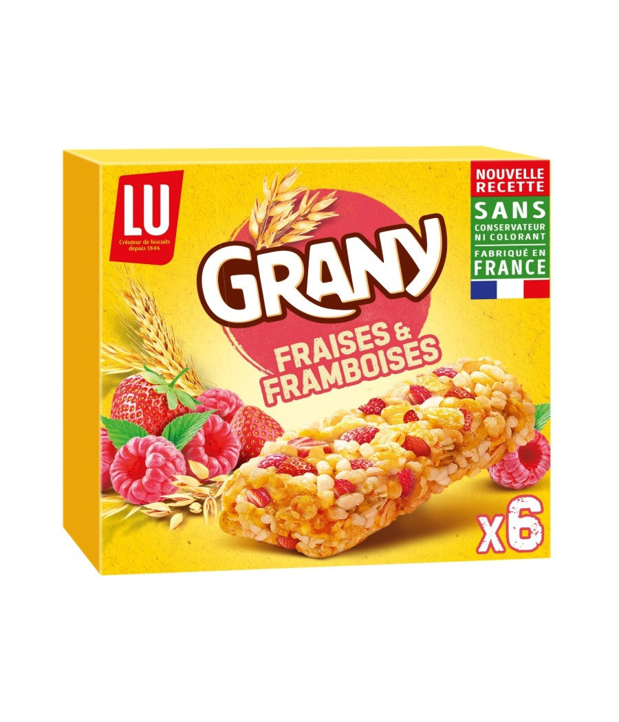 GRANY FRAISE & FRAMBOISE LU 108G GRANY FRAISE & FRAMBOISE LU 108G