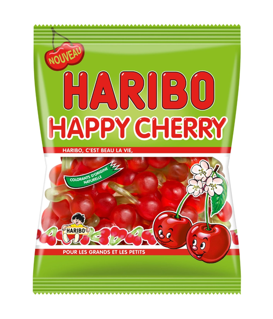 BONBON HARIBO HAPPY CHERRY 220G BONBON HARIBO HAPPY CHERRY 220G
