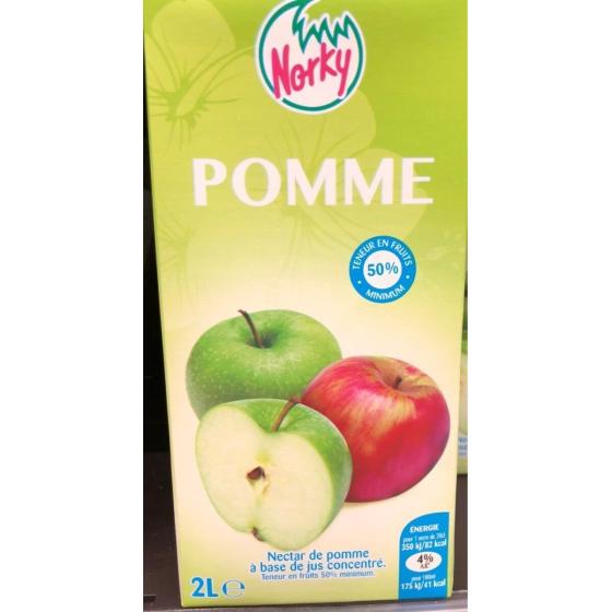 JUS NECTAR POMME NORKY 2L