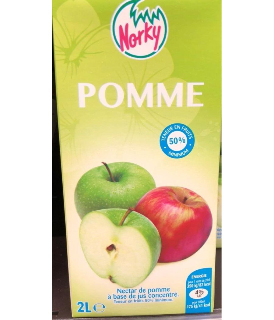JUS NECTAR POMME NORKY 2L JUS NECTAR POMME NORKY 2L