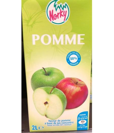 JUS NECTAR POMME NORKY 2L