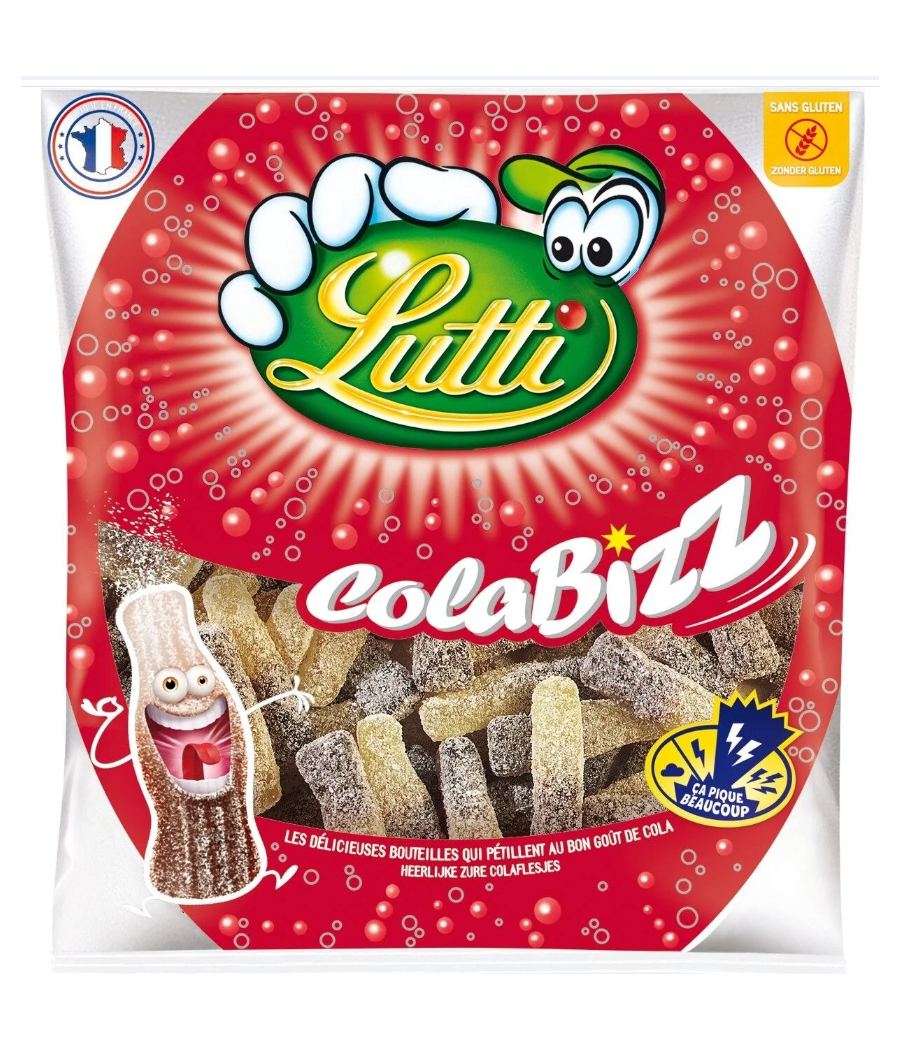 BONBON LUTTI COLA BIZZ 275G BONBON LUTTI COLA BIZZ 275G