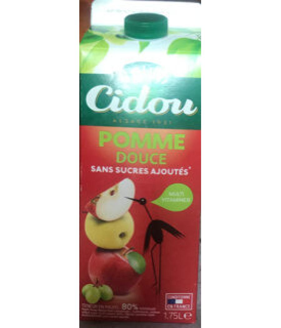 JUS DE POMME DOUCE CIDOU 1.75L JUS DE POMME DOUCE CIDOU 1.75L