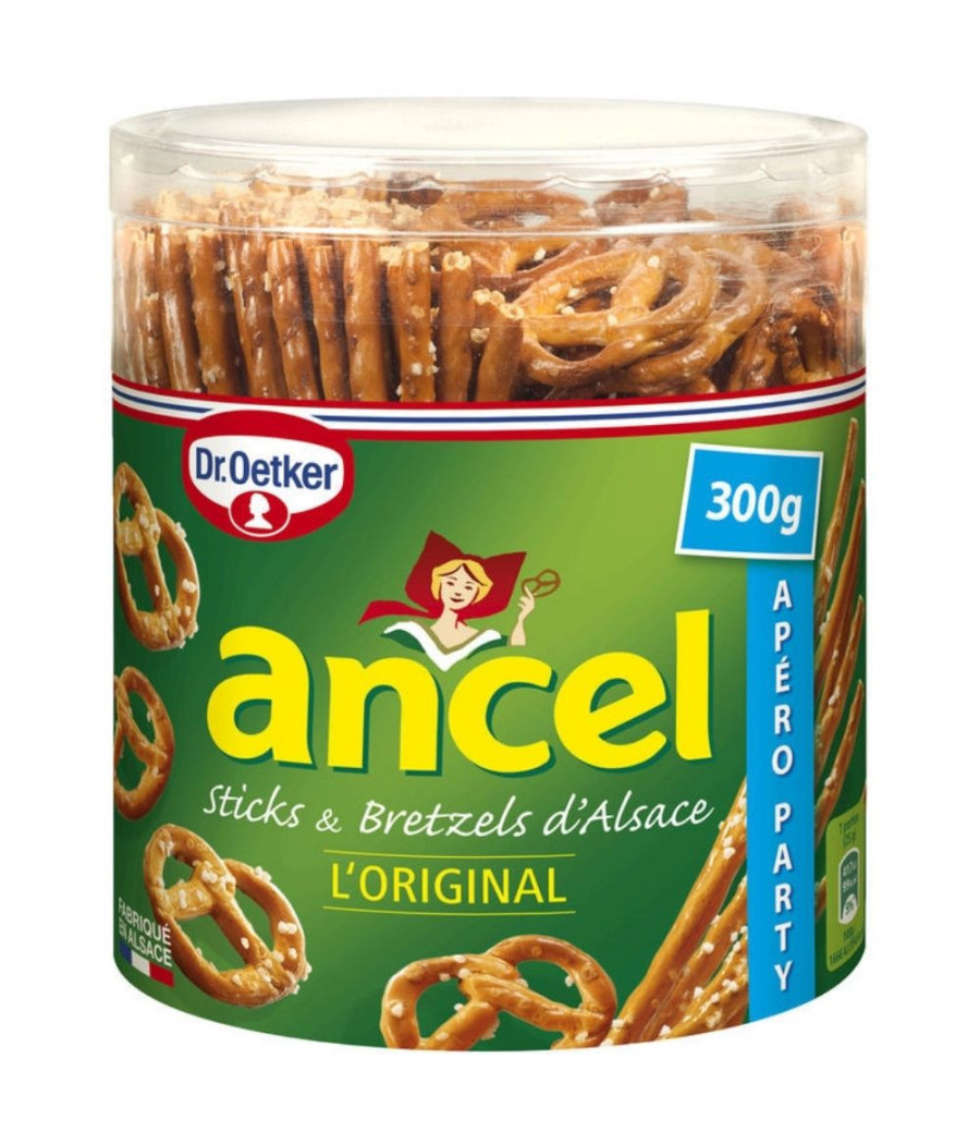 STICKS BRETZELS D'ALSACE L'ORIGINAL ANCEL 300G STICKS BRETZELS D'ALSACE L'ORIGINAL ANCEL 300G
