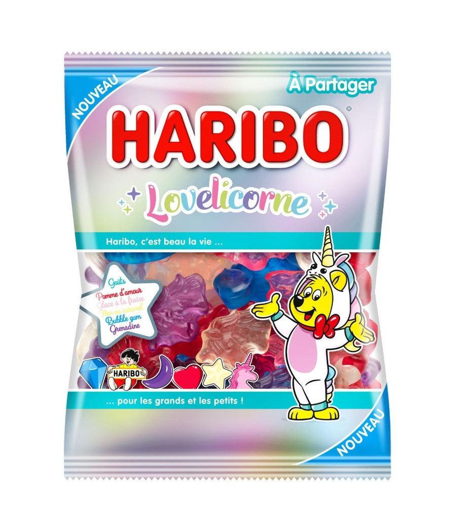 HARIBO LOVELICORNE 250G HARIBO LOVELICORNE 250G