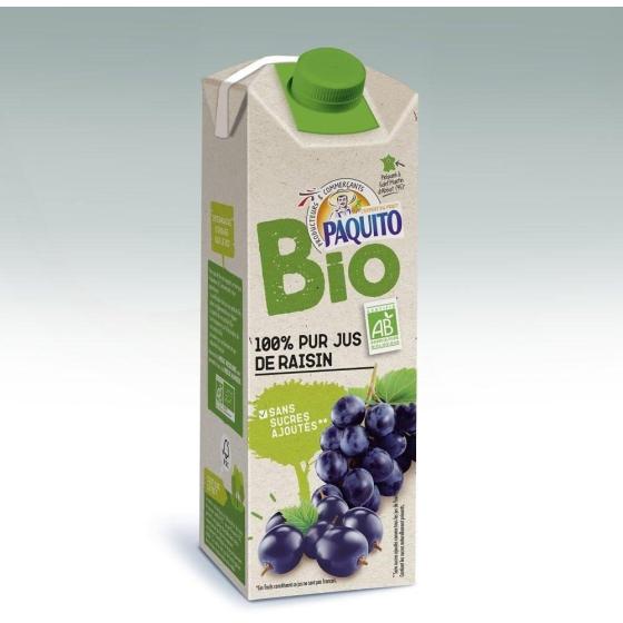 PUR JUS DE RAISIN BIO PAQUITO BRIQUE 75CL