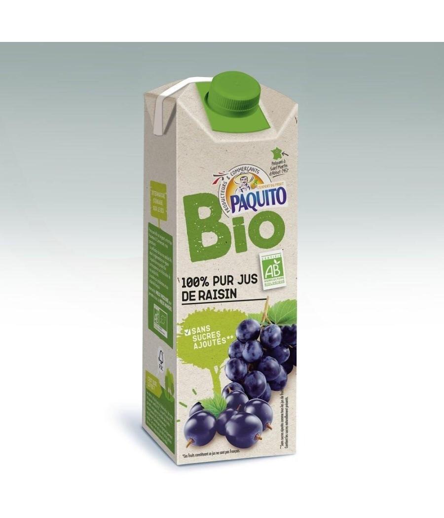 PUR JUS DE RAISIN BIO PAQUITO BRIQUE 75CL PUR JUS DE RAISIN BIO PAQUITO BRIQUE 75CL
