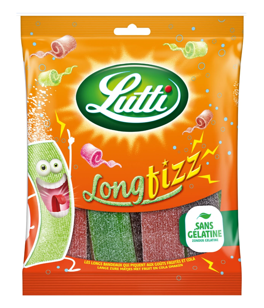 BONBON LUTTI LONG FIZZ 100G BONBON LUTTI LONG FIZZ 100G