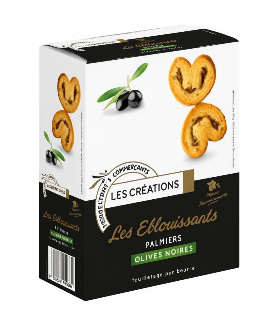 PALMIERS OLIVES LES EBLOUISSANTS 100G PALMIERS OLIVES LES EBLOUISSANTS 100G