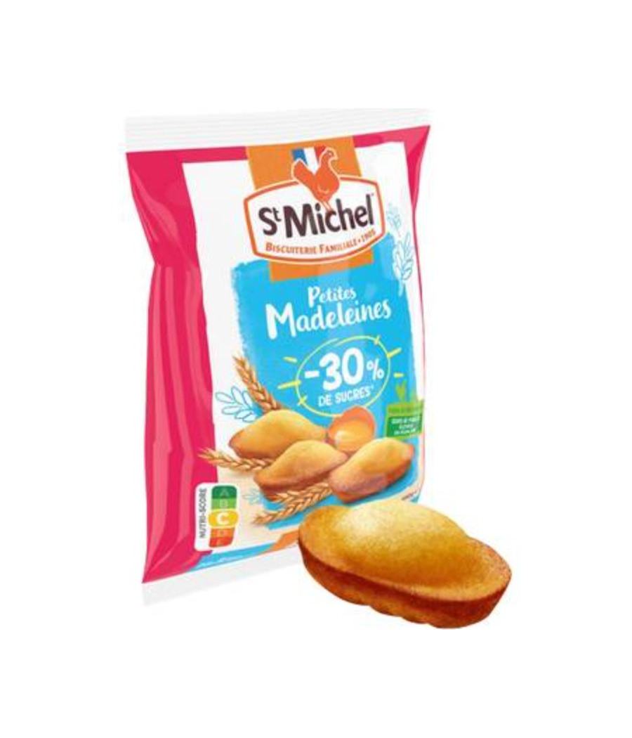PETITES MADELEINES -30% DE SUCRES 400G PETITES MADELEINES -30% DE SUCRES 400G
