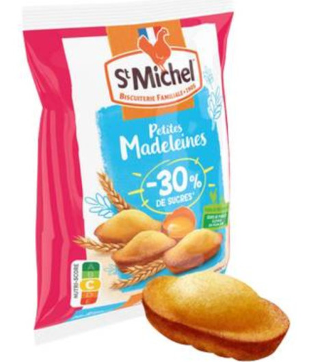 PETITES MADELEINES -30% DE SUCRES 400G