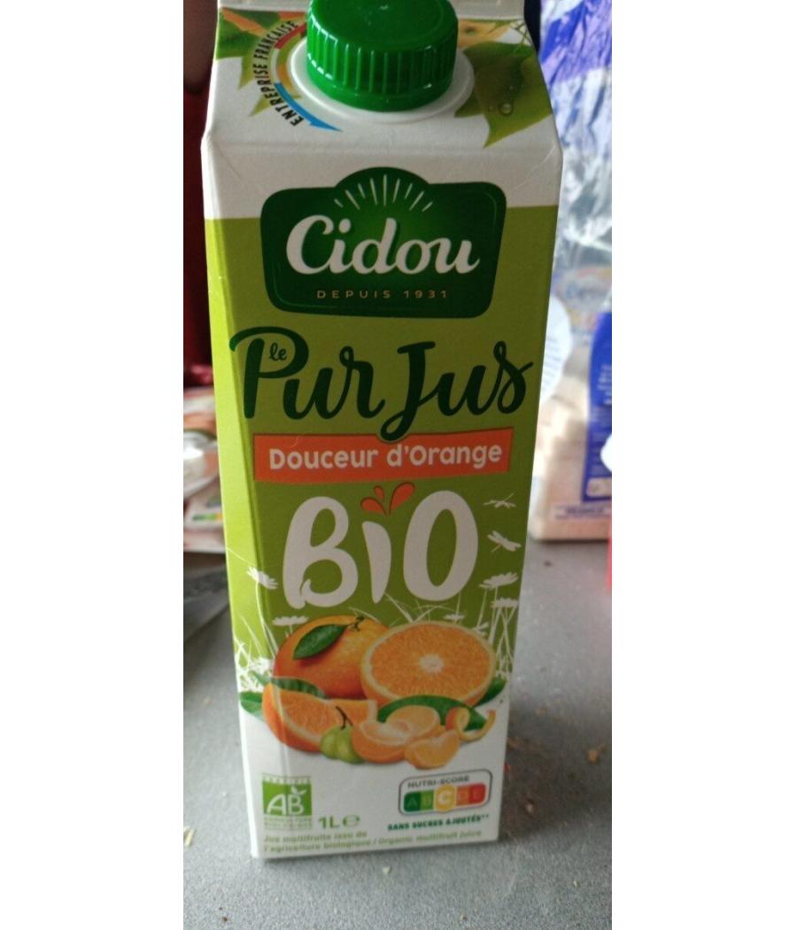 JUS DE FRUITS ORANGE ET MANDARINE BIO CIDOU 1L JUS DE FRUITS ORANGE ET MANDARINE BIO CIDOU 1L