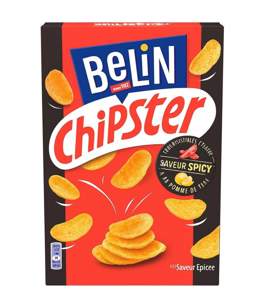 CHIPS CHIPSTER SPICY BELIN 75G CHIPS CHIPSTER SPICY BELIN 75G
