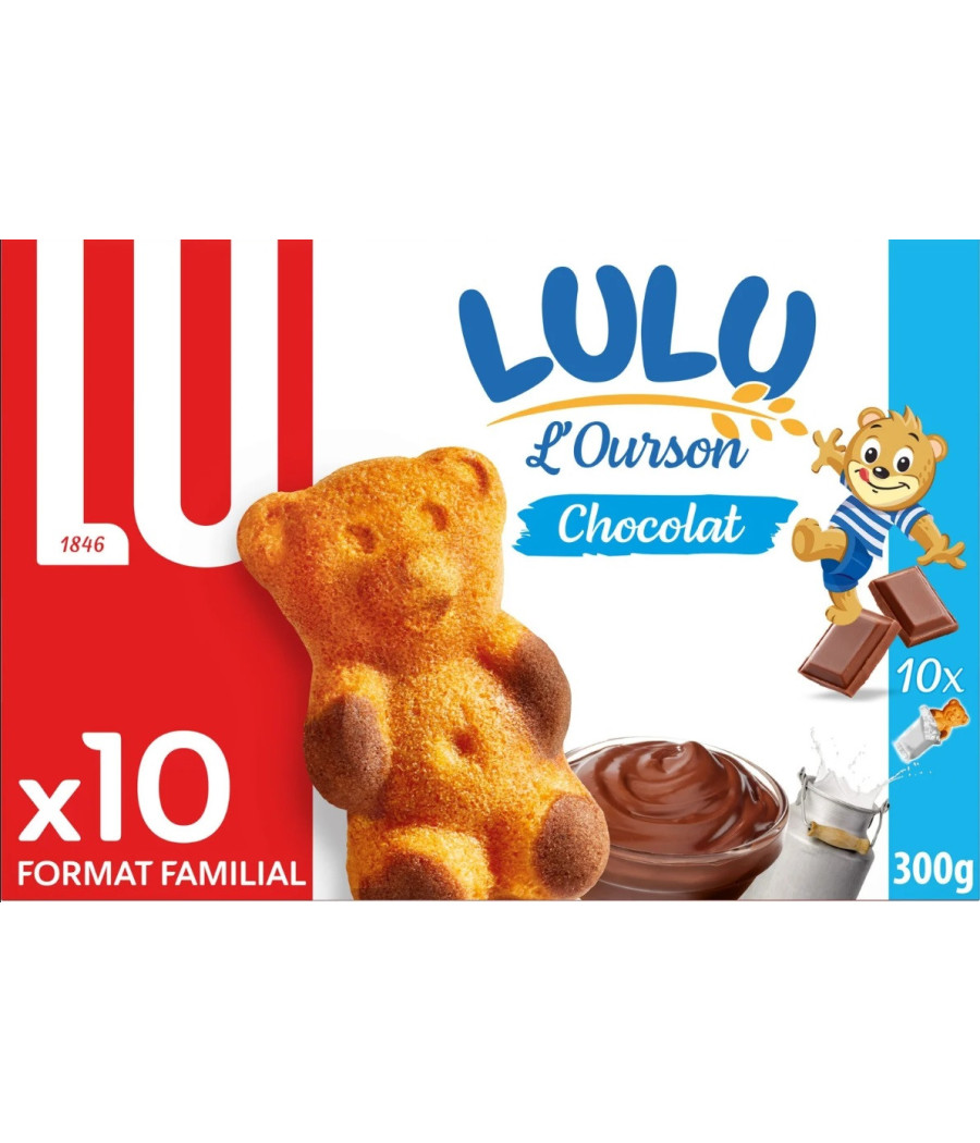 LULU L OURSON CHOCOLAT 300 G *10 LULU L OURSON CHOCOLAT 300 G *10