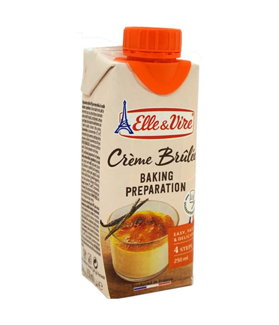 CREME BRULEE ELLE & VIRE 25CL CREME BRULEE ELLE & VIRE 25CL