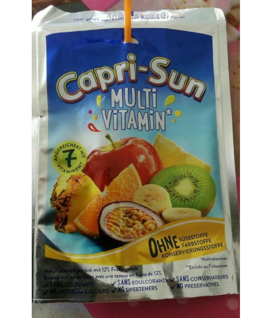 CAPRI SUN MULTI VITAMIN 200ML CAPRI SUN MULTI VITAMIN 200ML